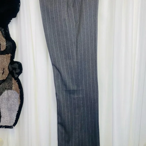 New York & Company Charcoal Pinstripe Pants - Picture 8 of 16
